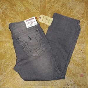 NWT True Religion Men’s Ricky Core Vintage Straight Jeans Size: 36 MSRP: $188.